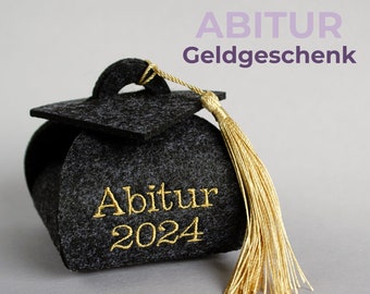 Abitur Geschenk // Geldgeschenk Schulabschluss // Bachelor // Master // Meister // Doktor
