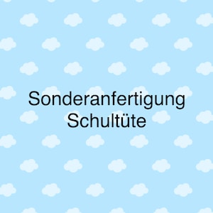 Einzelanfertigung Schultüte - Mix aus Taro und Pantherkopf