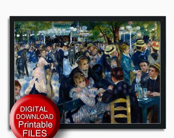 Renoir Reproduction Etsy