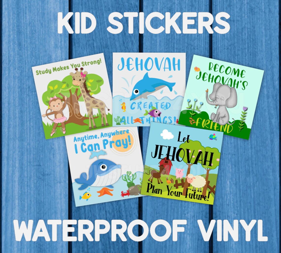 JW Stickers Jehovah's Friend Jehovah Created Etsy Ireland