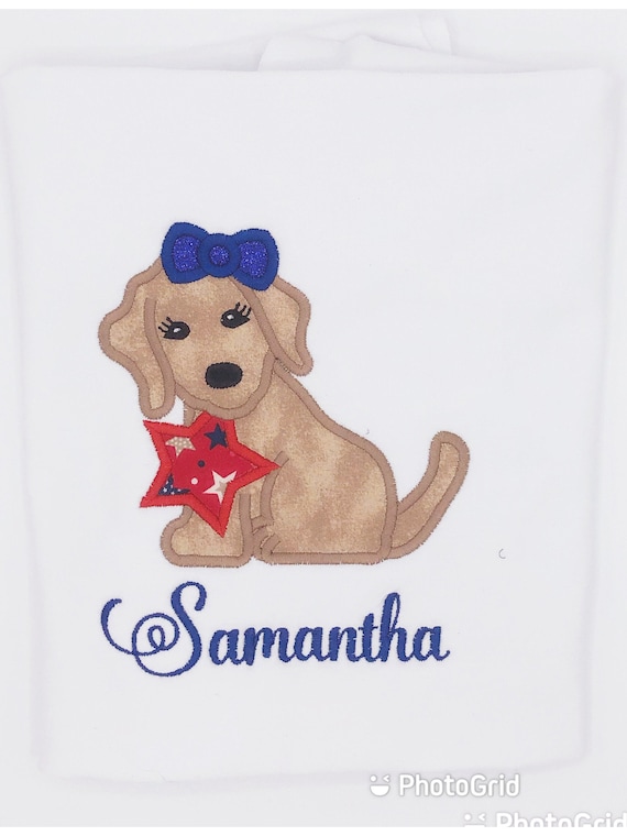 Fourth of July Shirt Shirt, Personalized Patriotic Shirt, Girl Patriotic Shirt, Custom Girls Patriotic Shirt, Summer Shirt