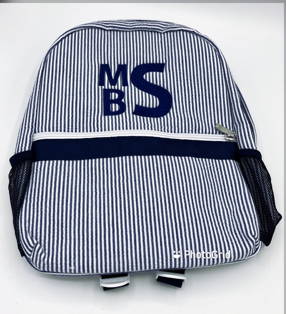 Toddler Monogramed Backpack, Back to School, Preschool, Daycare Backpack, Baby BackPack, Personalized Toddler Backpack