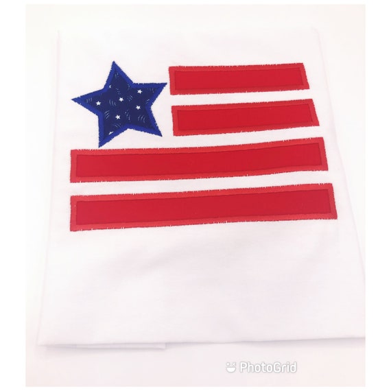 Boys Patriotic Flag Shirt, American Flag Shirt, Toddler Independence Day Shirt, Boys 4th of July Shirt