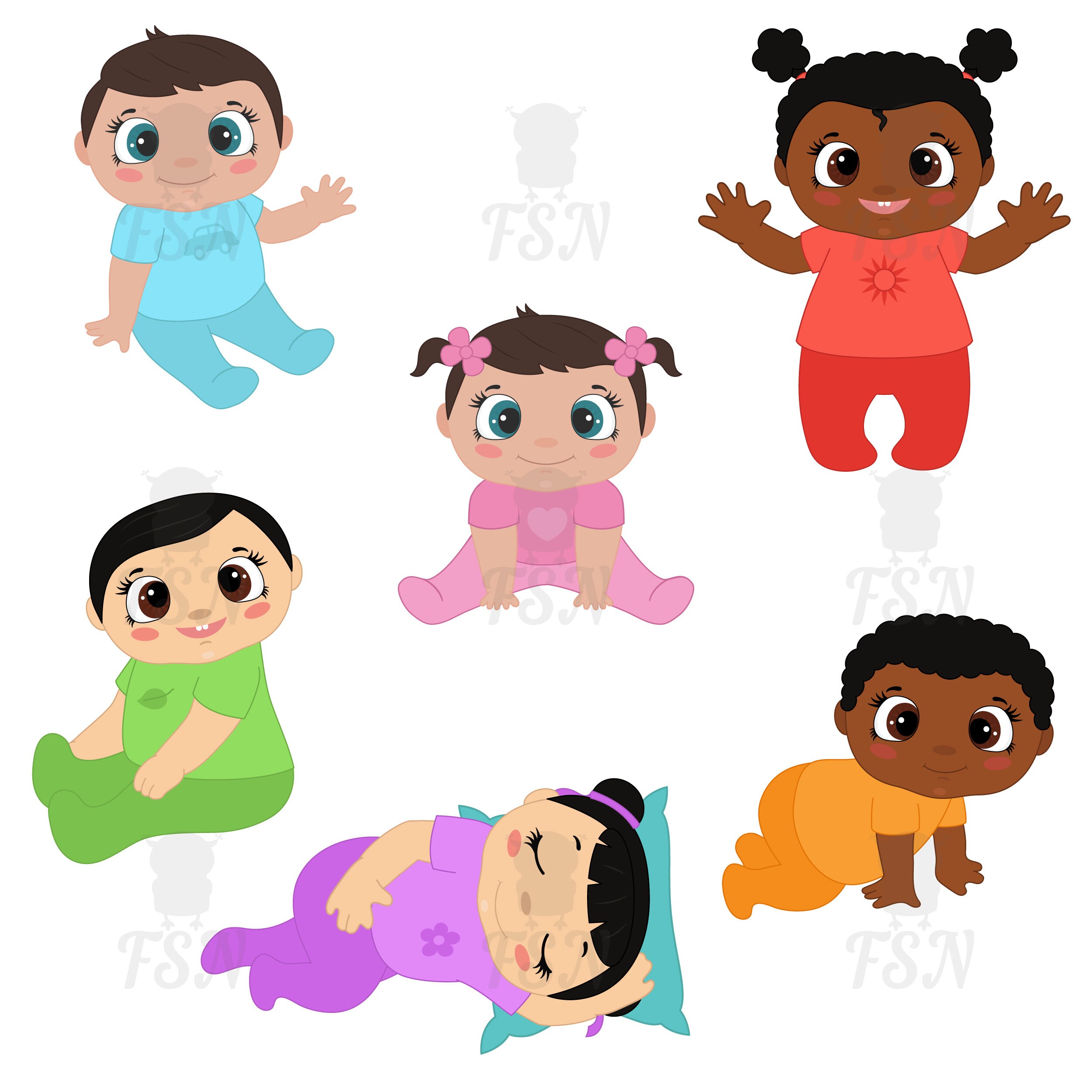 Cute Cartoon Baby Clipart Png Baby Clip Art Girl Boy Etsy Cute Cartoon Baby Clipart Png Baby Clip Art Girl Boy Etsy