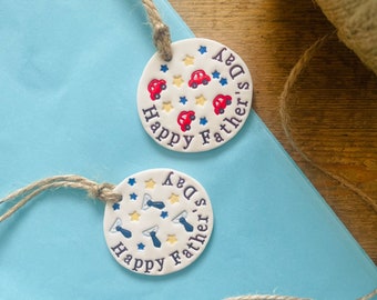 Happy Father’s Day - dad, grandad, daddy, dadi, papa, handmade, gift, keepsake, personalised.