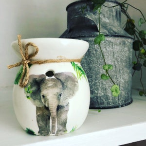 Elephant Wax Burner - oil burner, fragrance oils, wax melts, handmade.