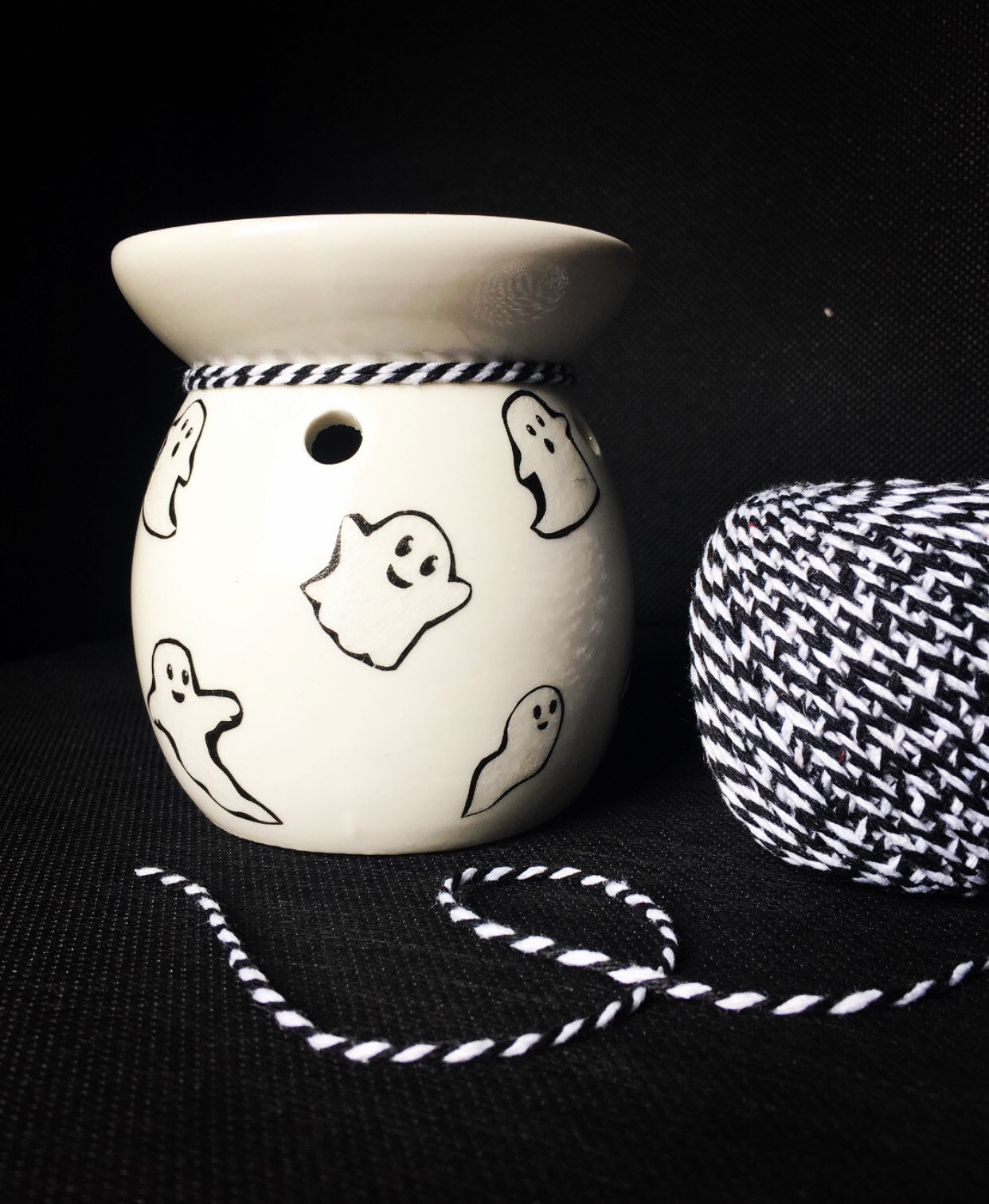 Halloween Wax Burner Ghosts Handmade Wax Melts Home Fragrance