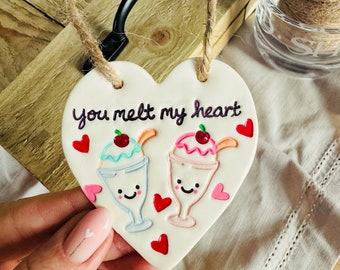 Handmade Valentines Decoration - gift, love, special someone, keepsake.