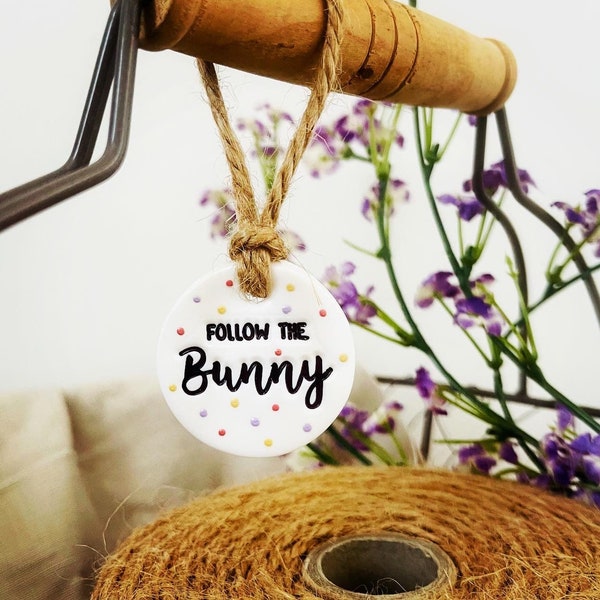 Follow The Bunny Easter Decorations