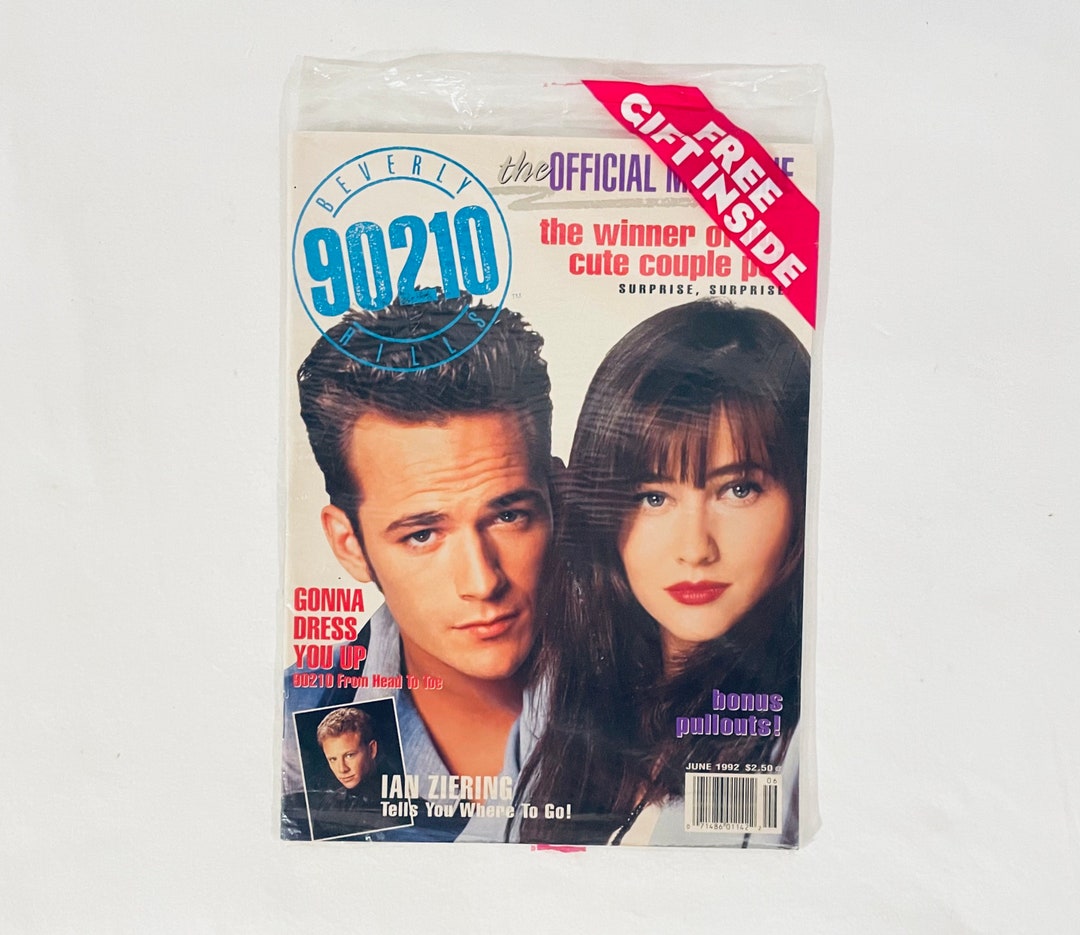 Beverly Hills 90210 Gift Magazine 1992 SEALED in Original Plastic ...