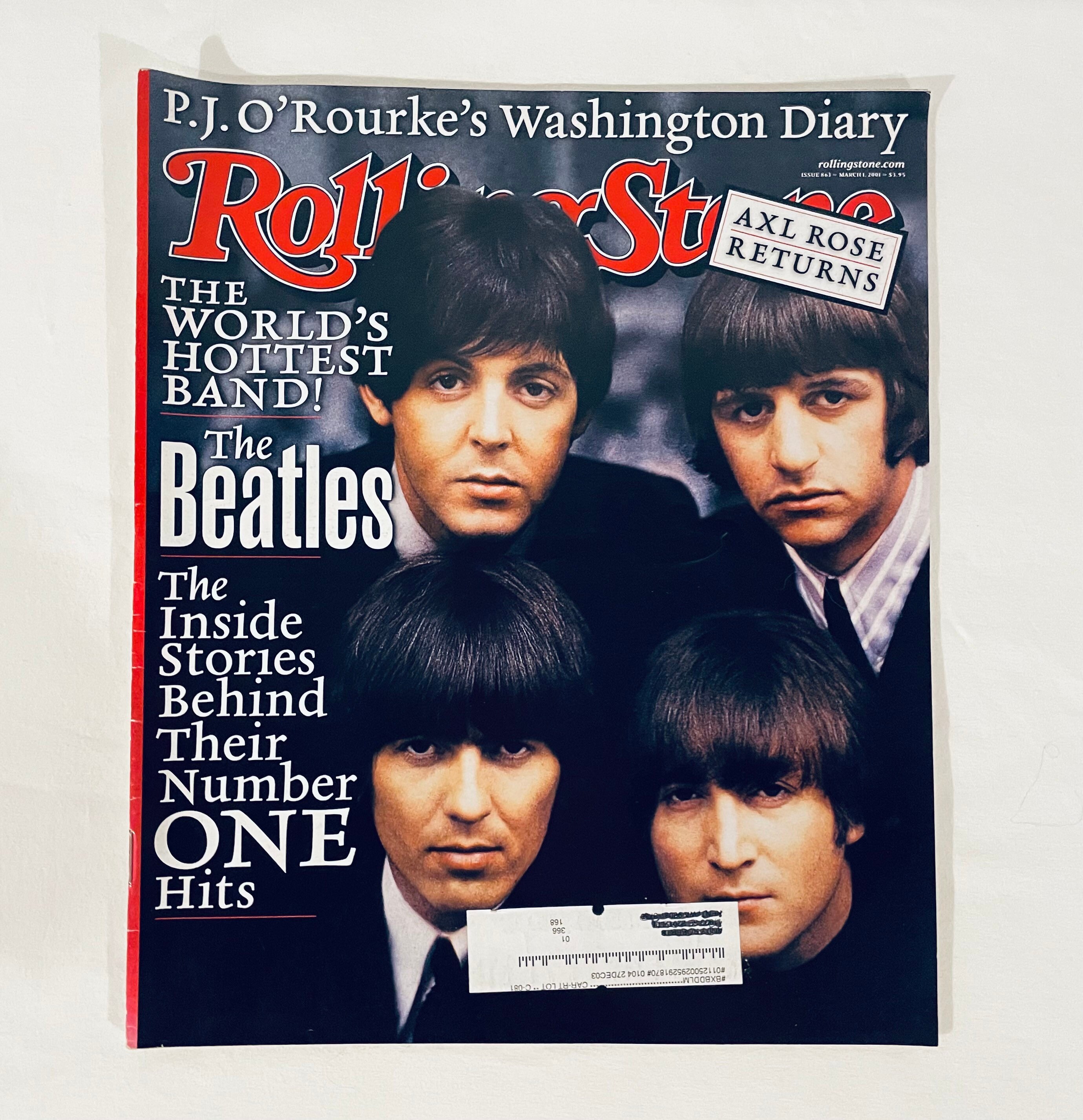The Beatles Gift Rolling Stone Magazine Issue 863 March 2001 Excellent