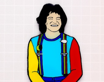 EGG MAN Enamel Pin - 1980ha! Comedy Legends - Robin Williams Mork and Mindy