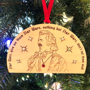 Saturday Night Live Christmas Ornament - Nick the Lounge Singer - Bill Murray - Star Wars