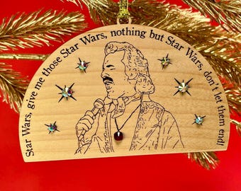 Decorazione natalizia del Saturday Night Live - Nick the Lounge Singer - Bill Murray - Star Wars
