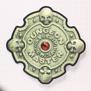 Dungeon Master Sticker - DnD Accessory - Vinyl Sticker for your DM