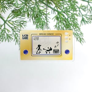 LCD Game Christmas Ornament - Old School tree 1980&#39;s Throwback Game Watch Nintendo