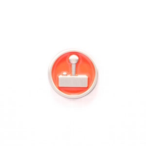 Retro Joystick Enamel Pin (2 Colors)  - 1980&#39;s Arcade Throwback Retro Gaming