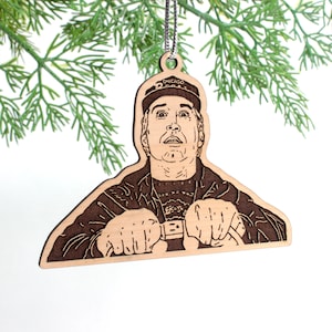 Christmas Vacation - Clark Griswold Ornament -   Chevy Chase - Customizable