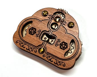 Contatore di punti ferita in legno - Dungeons and Dragons Accessorio RPG Dungeon Master D&D