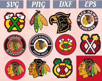 Chicago Blackhawks Svg Etsy