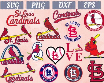 St Louis Cardinals Svg Etsy