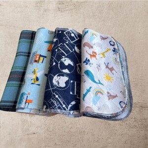 Washcloth/Tablecloth/Washable/Animals/Airplanes/Checkered/School/Children/Napkins/Baby/Wipes/Baby Wipe/Handmade
