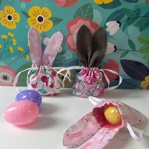 Rabbit bag / gift bag / ear bag / kid / gift / passover / party / handmade