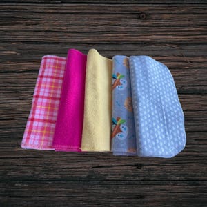 washcloth/table napkins/washable/bear/pink/yellow/hearts/children's/napkins/wipes/baby wipes/handmade