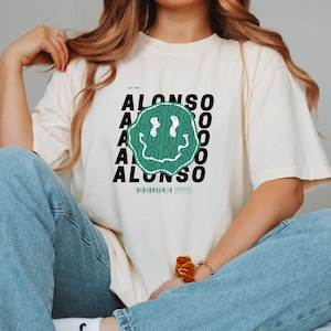 Fernando Alonso F1 Merch Formula 1 Shirt Aston Martin Formula One F1 Shirt F1 Gifts Formula 1 Gifts Formula 1 T Shirt Formula One Shirt