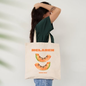McLaren F1 Formula 1 Tote Bag F1 Merch Lando Norris Formula One Gift Oscar Piastri F1 Art McLaren Tote Bag Formula 1 Merch F1 Gifts Formula1