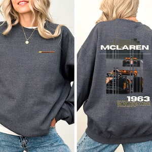Vintage Mclaren Formula 1 Sweatshirt, Classic Racing Hoodie Retro Car Lover Gift, Motorsport Crewneck, Racing T-Shirt Racing Inspired