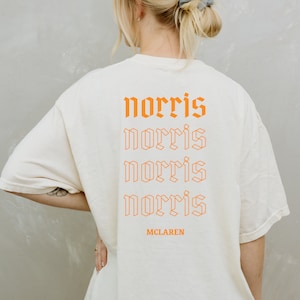 Formula One Lando Norris McLaren F1 Merch Formula 1 Shirt F1 Shirt F1 Gifts Formula 1 Gift Lando Norris Shirt Formula 1 T Shirt FORMULA1