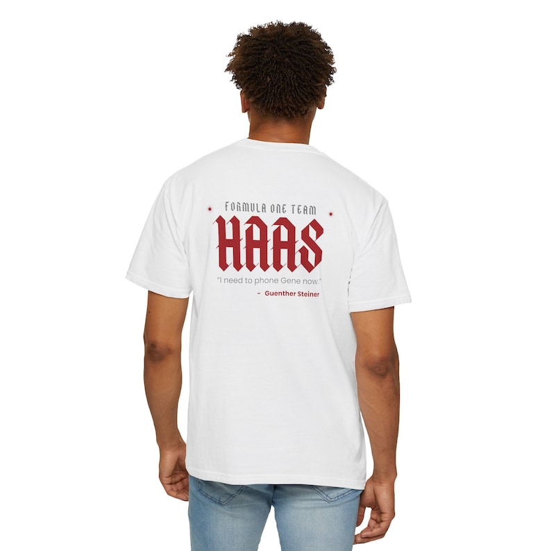 Formula One F1 Merch Formula 1 Shirt F1 Sweatshirt F1 Shirt F1 Gifts F1 Clothing Formula 1 T Shirt FORMULA1 Guenther Steiner Shirt Haas F1 image 4