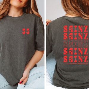 Carlos Sainz Smooth Operator Shirt, Ferrari F1 Tee, Formula 1 Fan Gift, Motorsport Merch Racing Inspired