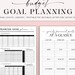 Printable Budget Goal Planning - Budget Planner Kit - Weekly Budget ...