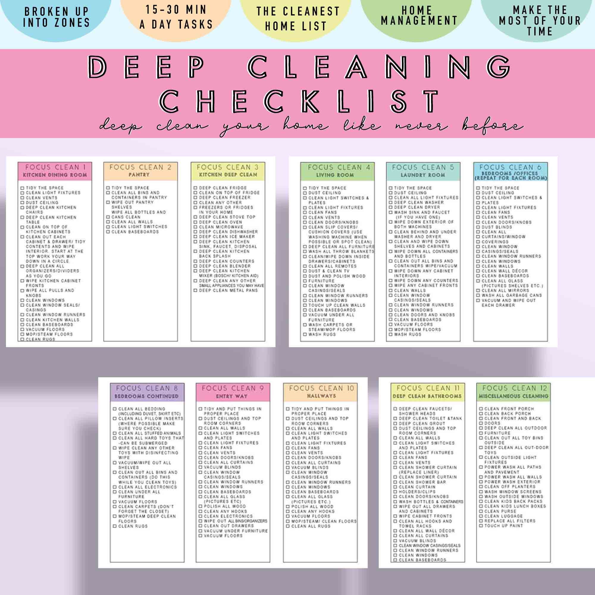The House Cleaning Supplies Checklist (You Must Have These) (March 2022)