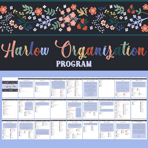 Home Organization Printable - Etsy