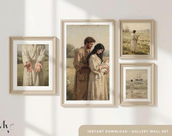 MEGA Jesus and Christian Faith Based Art Collection digital download 32 prints