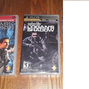 Syphon Filter: Dark Mirror & Logan's Shadow - PlayStation Portable - Brand  New!