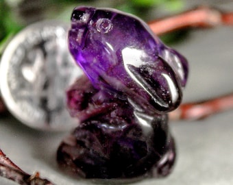 Hand Carved Amethyst | Etsy