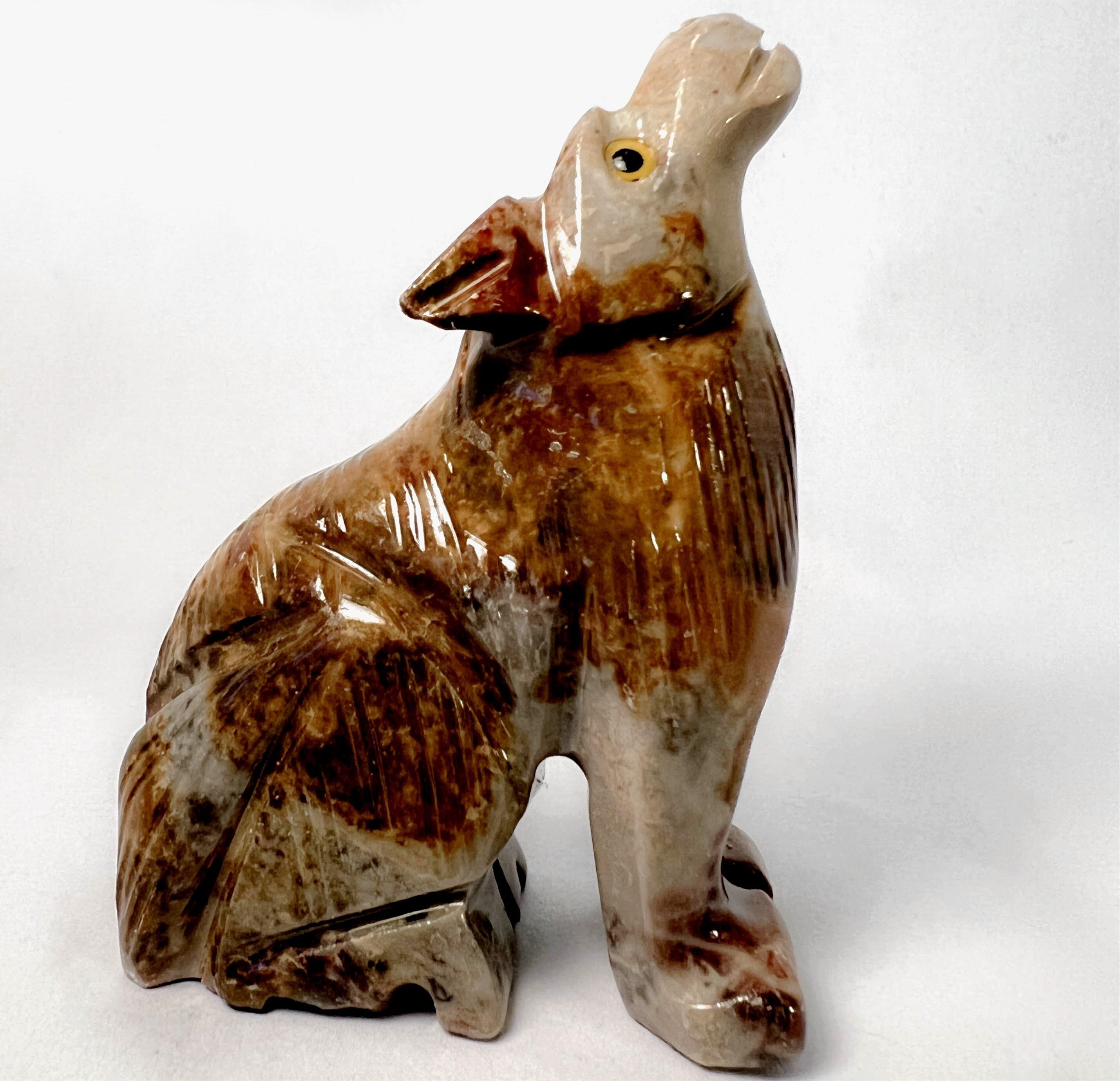 Small Wolf Soapstone Carving Kit by Rubble Road - RAM Shop