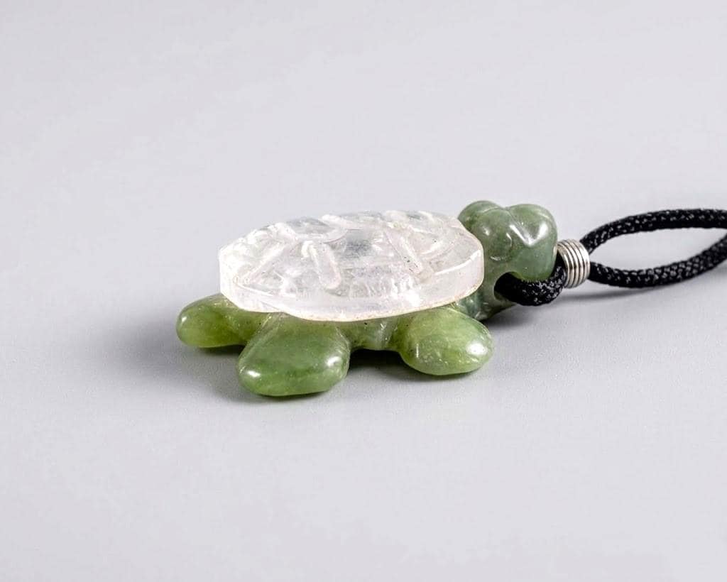 White Jade Turtle - Etsy