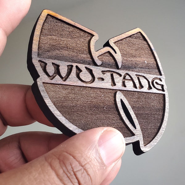 Wu Tang Untersetzer, Protect Ya Neck, Wu Tang ist für immer, Hip Hop Untersetzer, Trinkgefäße 10,3 cm Größe, 3/8 Zoll Dick (Wählen Sie Ihr Zeichen) Wu Tang Clan