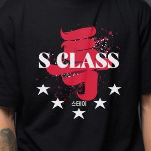 Stray Kids S Class Men&#39;s classic tee, Unisex kpop shirt