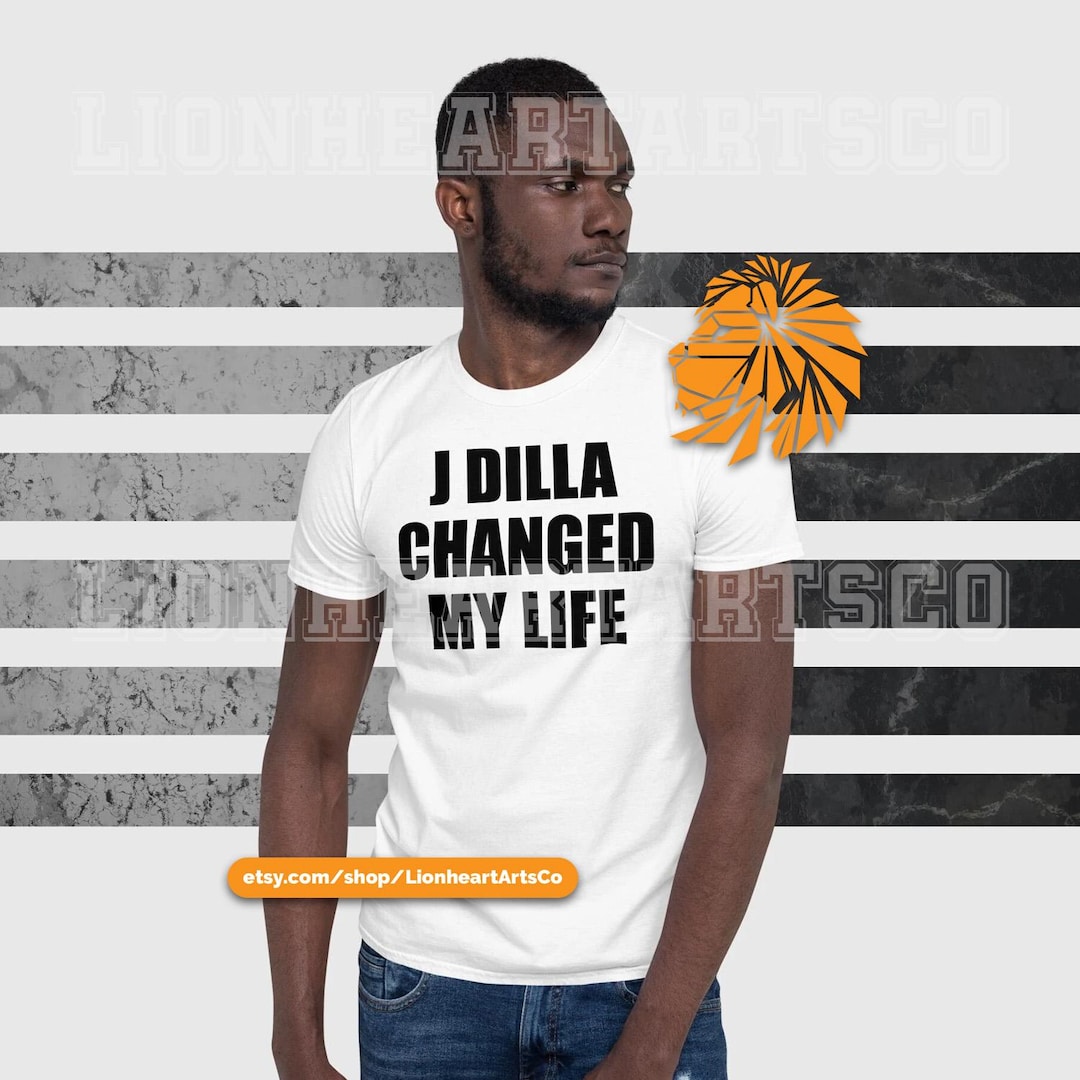 J Dilla Changed My Life T-shirt, Hip Hop Fan Merch - Etsy