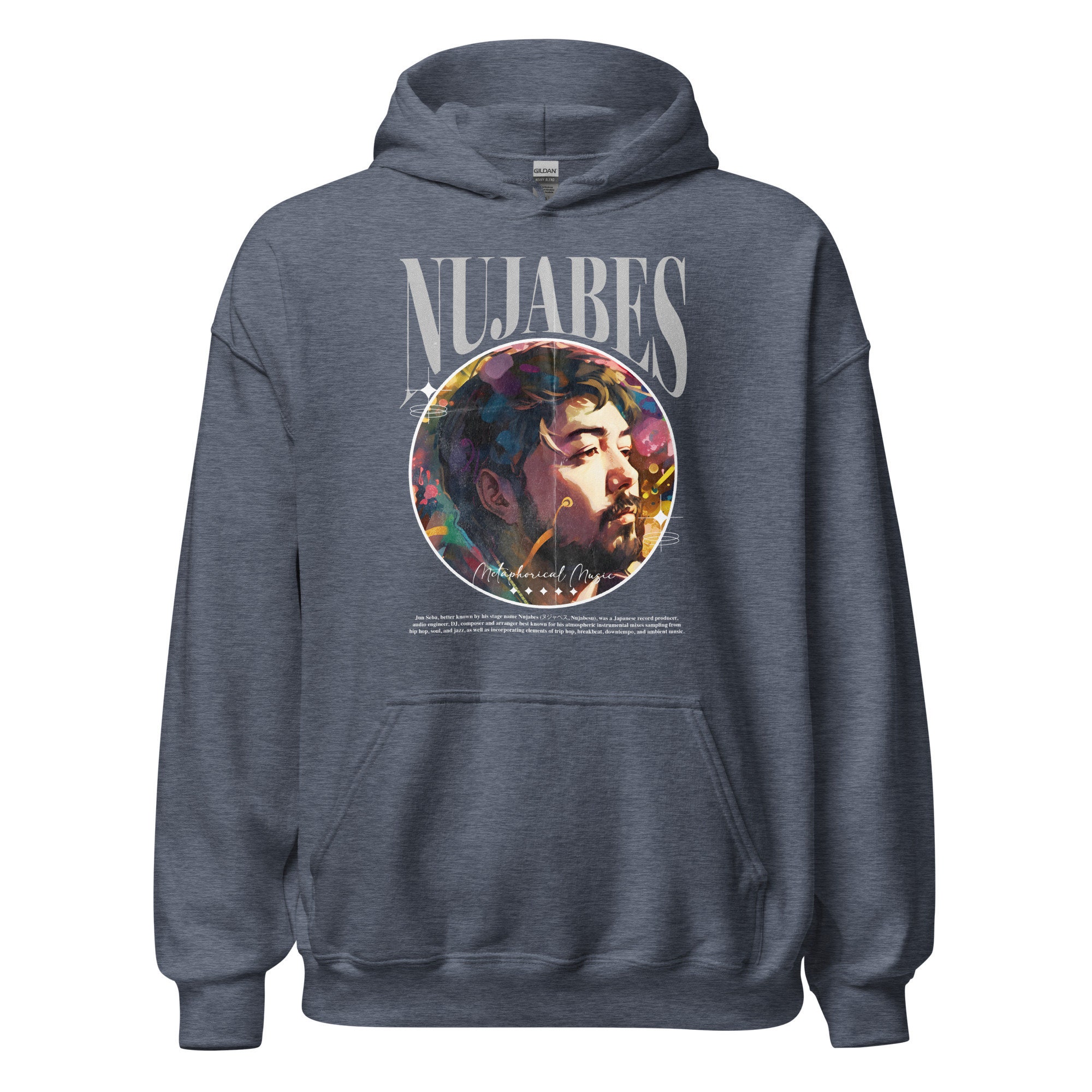 Nujabes Unisex Hoodie, Metaphorical Music, Modal Soul, Lofi Hip