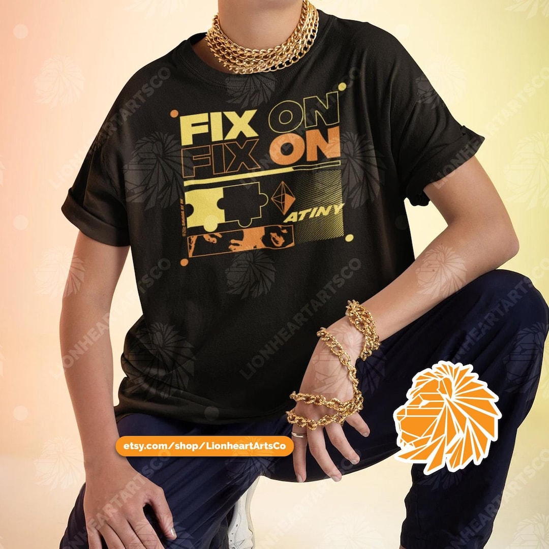 ATEEZ ミンギ Fixon Tシャツ il_1080xN.6309334915_1yvz.jpg