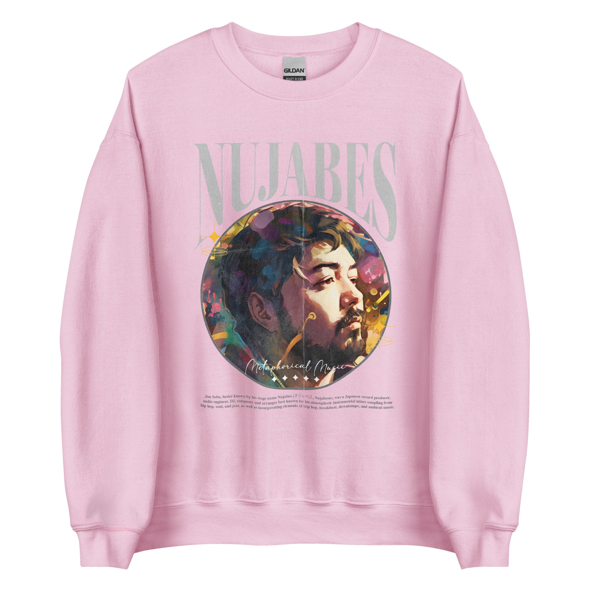 ミュージシャン nujabes PHORICAL MUSIC CREWNECK Nujabes Metaphorical Music Unisec Sweatshirt, Hip Hop, Lofi