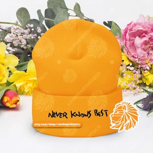 Never Knows Best, Anime Hat, Classic anime,. Cuffed Beanie, nerd beanie, emo beanie, anime girlfriend, retro anime