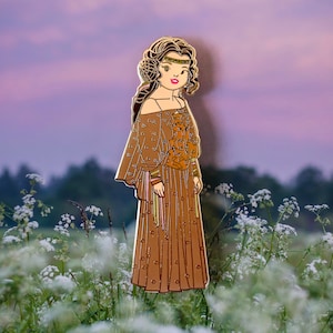 Padmé Amidala Flower Dress Enamel Pin